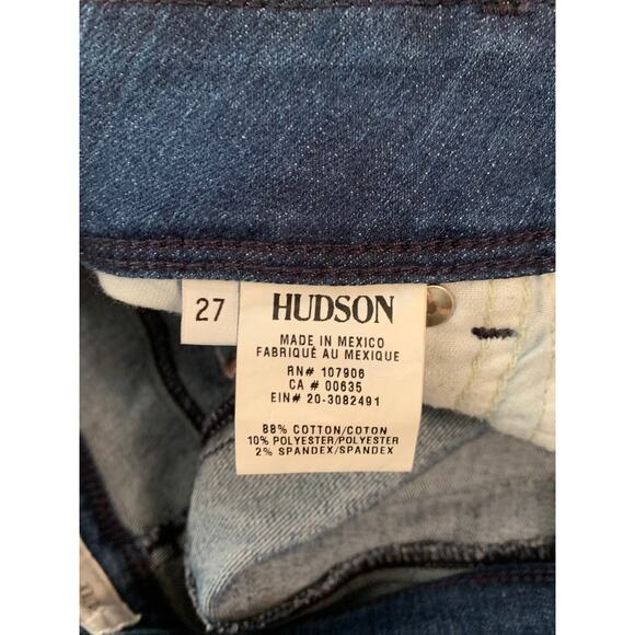 Hudson Size 27 Collin Flap Skinny Ankle Color Numa Women's Jean - Picture 8 of 8